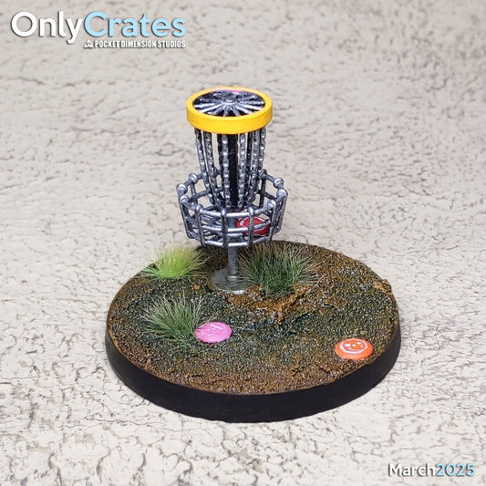 Space Disc Golf Basket POI Token