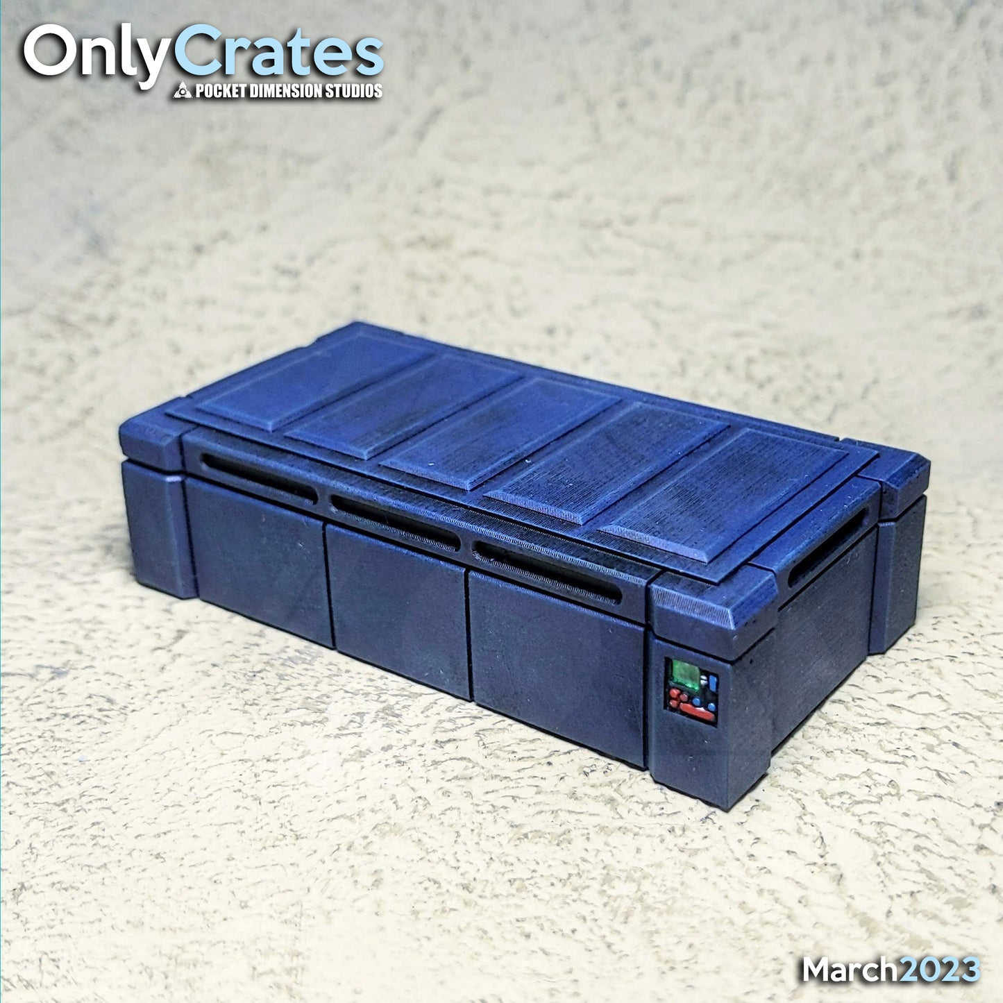 The Laser Gatling Luggage Crate