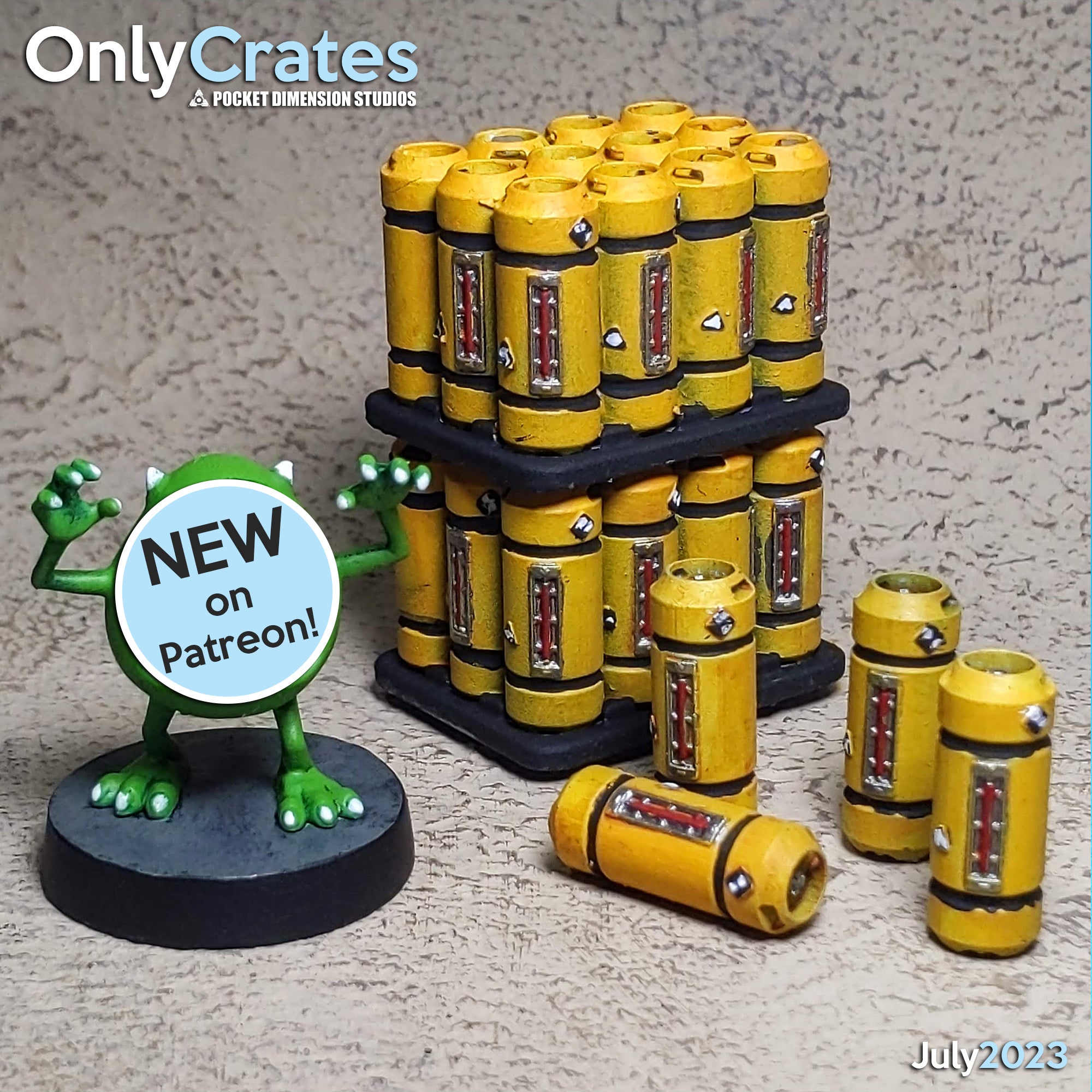 The Scream Canister Crate – Pocket Dimension Studios
