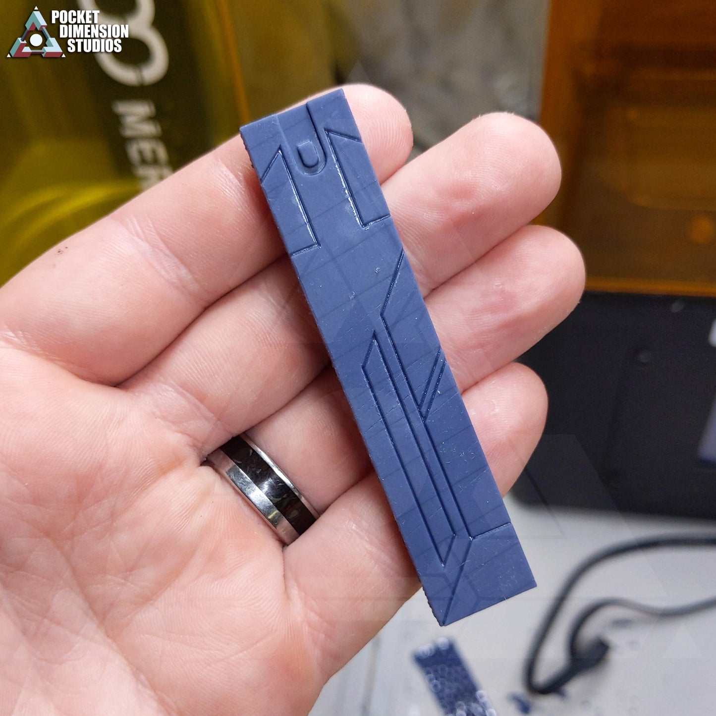 PDS Half Range Ruler – Pocket Dimension Studios